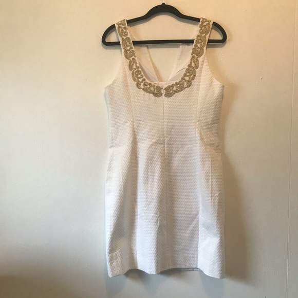 Lilly Pulitzer | Dresses | Lilly Pulitzer Suzette Shift Dress In White Size 8 | Poshmark